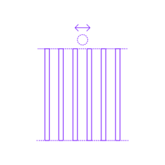 Buildings Balusters Spindles Spacing Outline Drawing Svg Vector, Free Vectors File